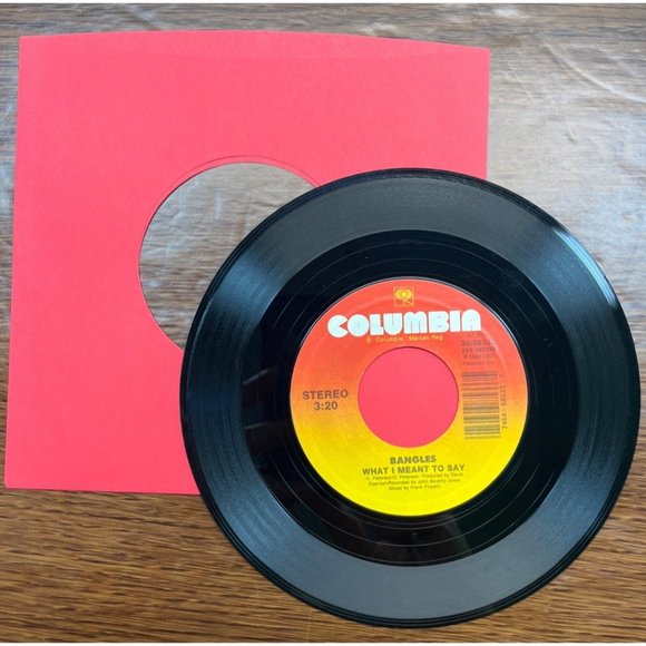 The Bangles Eternal Flame / What I Meant to Say 45 Rock Pop 1989 Columbia - Picture 4 of 4